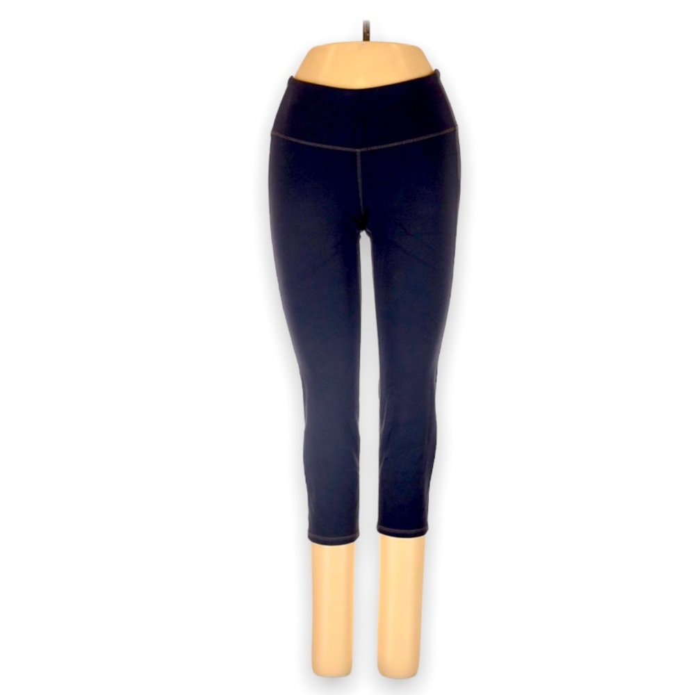Athleta Womans Kick Booty Capri Activewear Legging Low Rise Pants Dark Grey XS - Picture 4 of 12